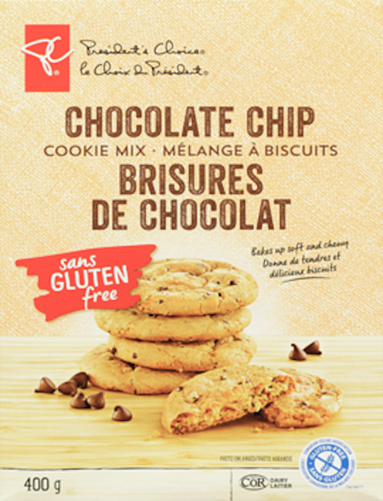 Picture of PC Gluten Free Chocolate Chip Cookie Mix box.